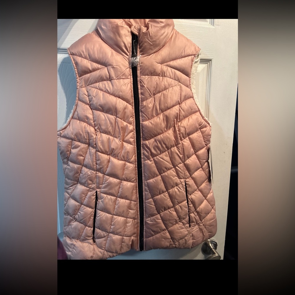 Big Chill Light Pink Quilted Vest